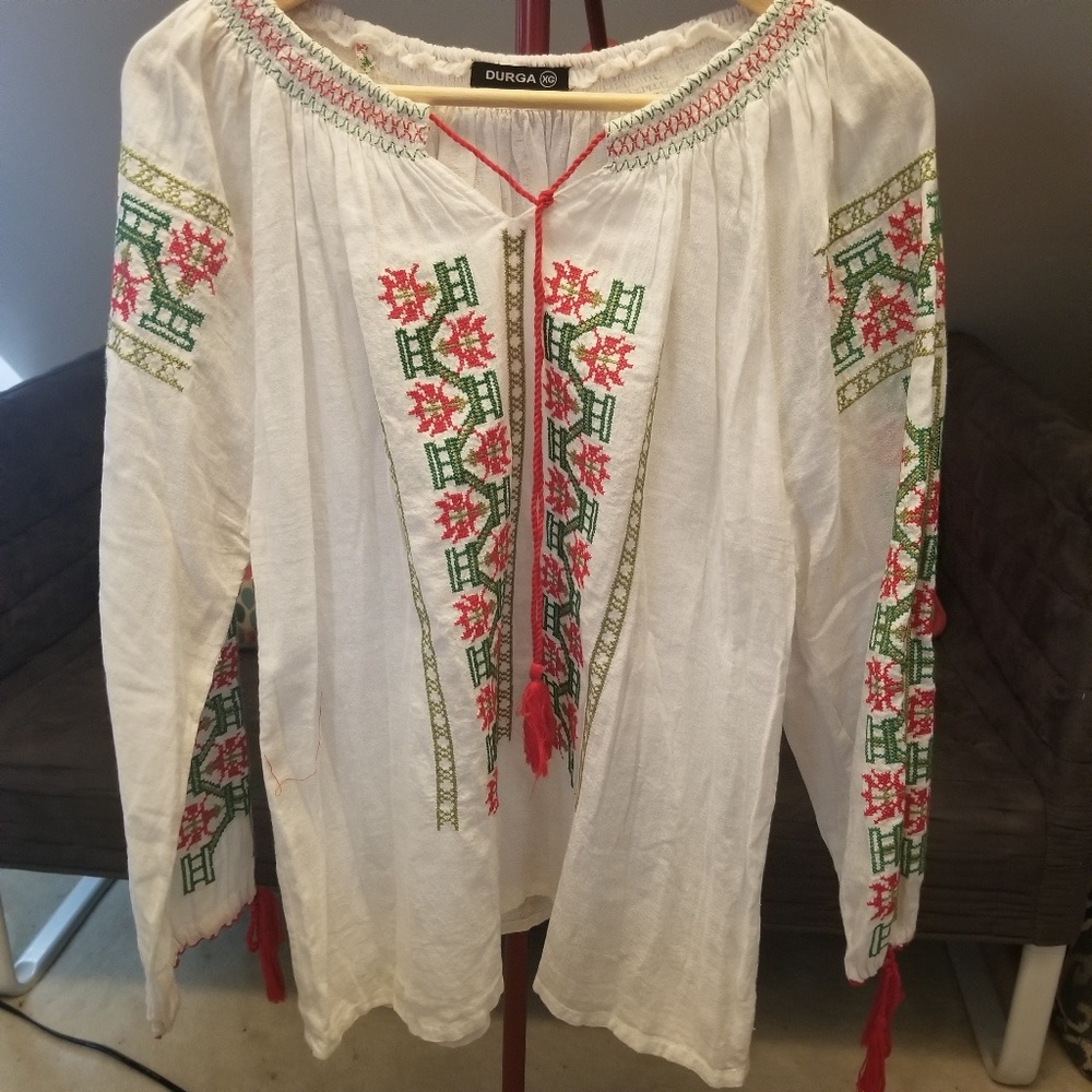 Embroidered Women's Top